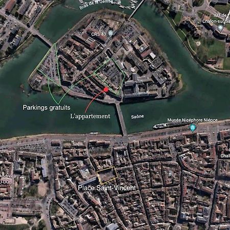 Le St Laurent - Ma Cabotte Lejlighed Chalon-sur-Saône Eksteriør billede